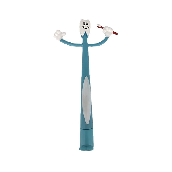 Bendable Teeth Ballpoint Pen