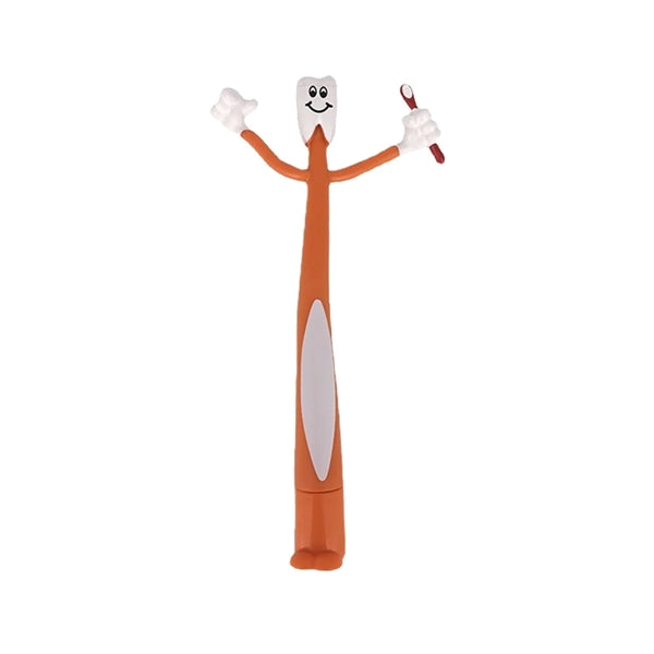 Bendable Teeth Ballpoint Pen