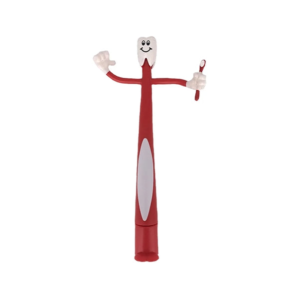 Bendable Teeth Ballpoint Pen