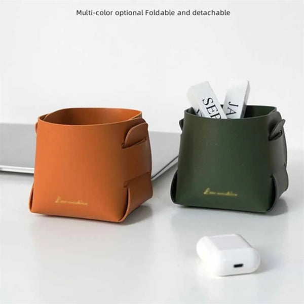 Desktop storage box pen holder