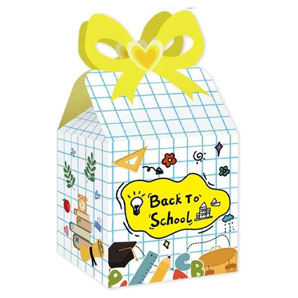 Back To School Party Gift Boxes With Bow