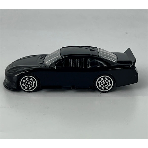 3" 1.64 Nascar style die cast car Black (u)