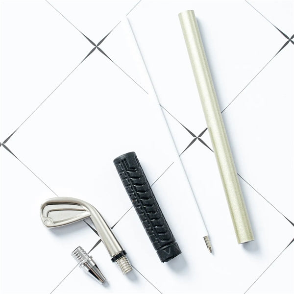 Metal Golf Shape Ball Pens Set in Box