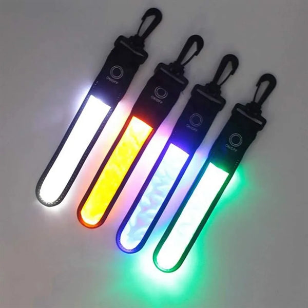 LED Reflective Backpack Strap