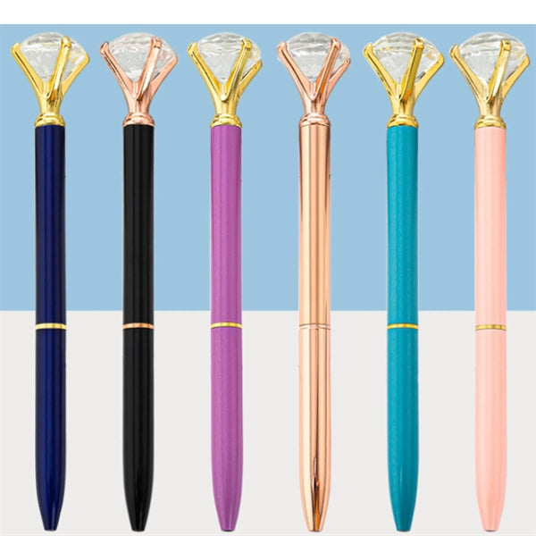Diamond Metal Ballpoint Pen