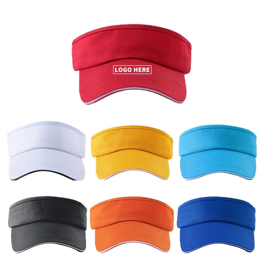 Adjustable Sun Visor Hat Cap - UV Protection