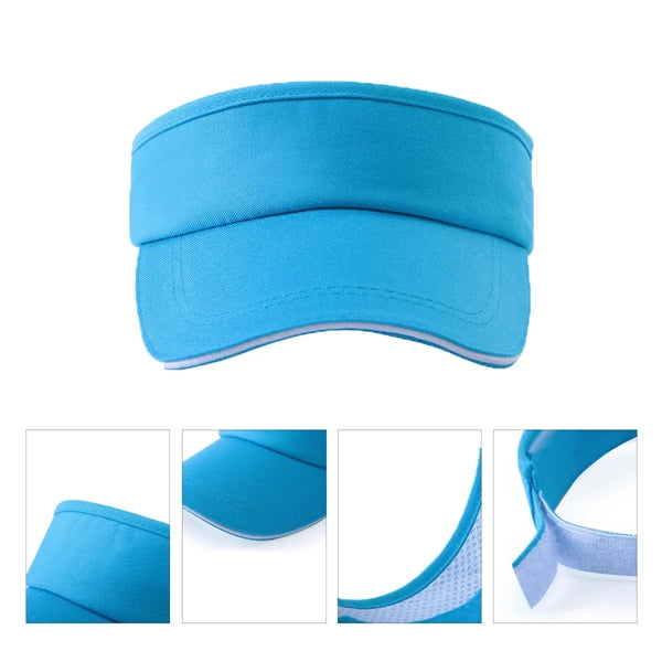 Adjustable Sun Visor Hat Cap - UV Protection