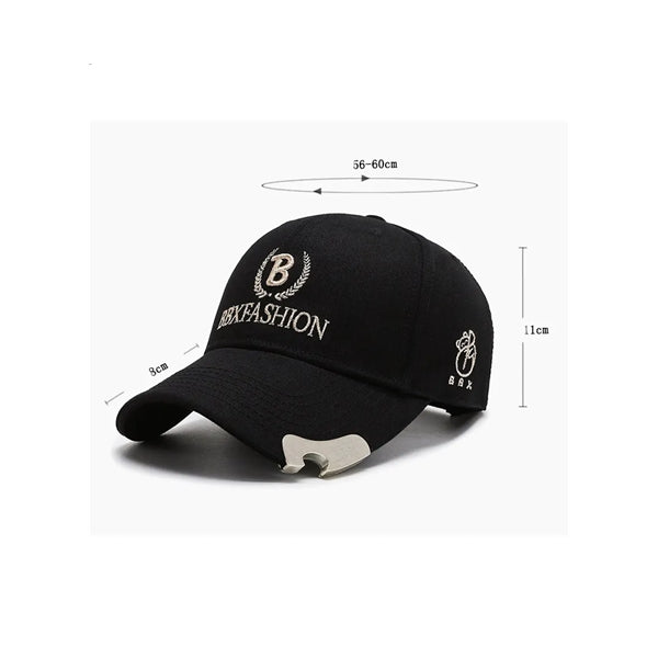 Baseball Cap With A Bottle Opener