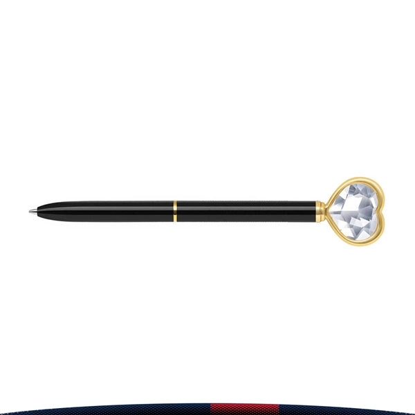 Heart Diamond Metal Pen