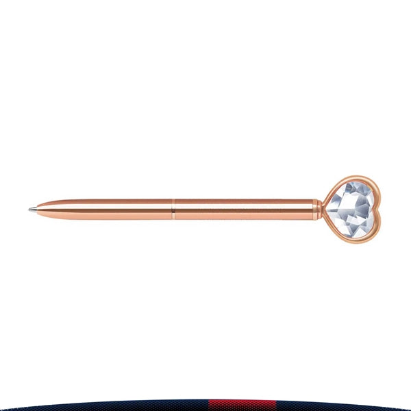 Heart Diamond Metal Pen
