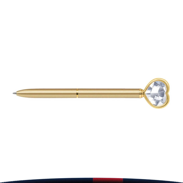 Heart Diamond Metal Pen