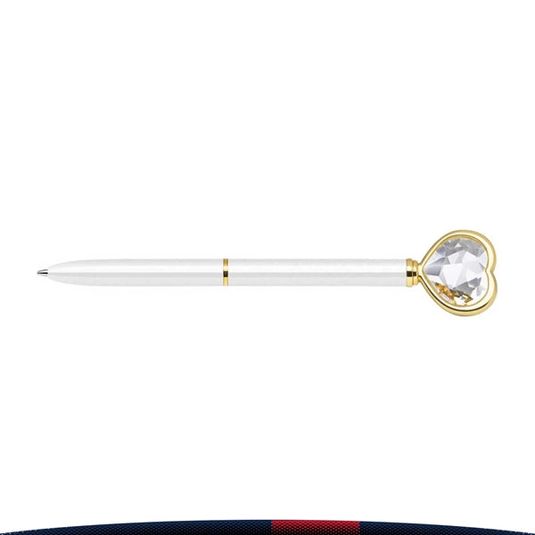 Heart Diamond Metal Pen