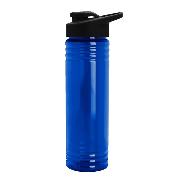 24 Oz. Slim Fit Upcycle Rpet Bottle w/Drink-Thru Lid