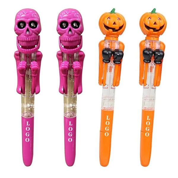 Halloween Ballpoint Pumpkin Skull Boxing Pen