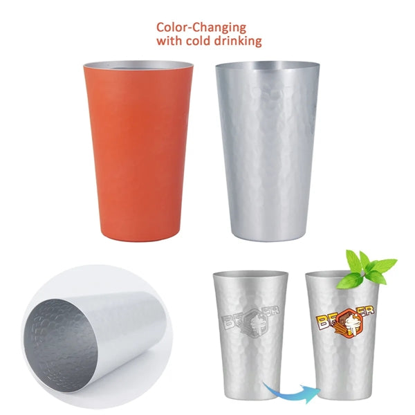 12oz Color Changing Aluminum Cup