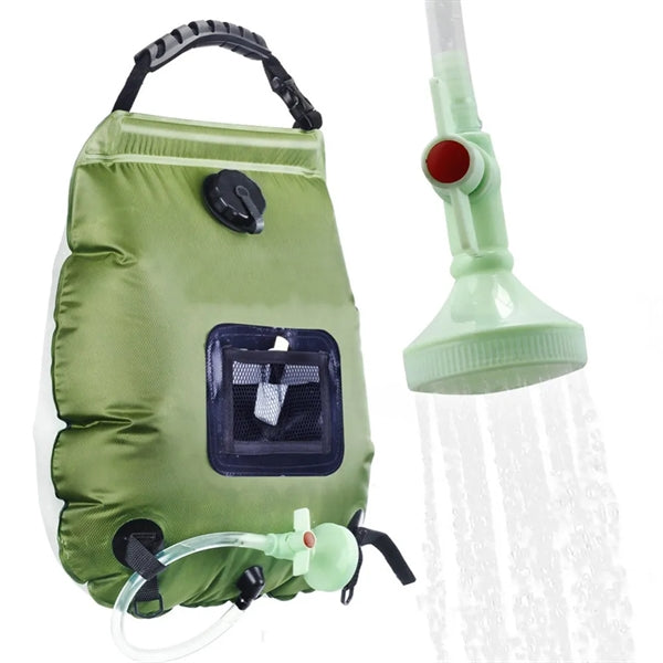 20L Solar Heated Camping Shower Bag