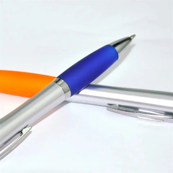 Classic Curve Body Soft Grip Plastic Pen