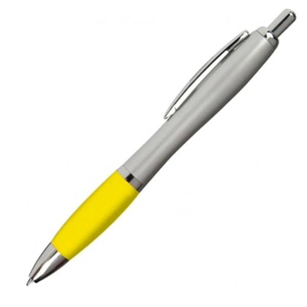 Classic Curve Body Soft Grip Plastic Pen