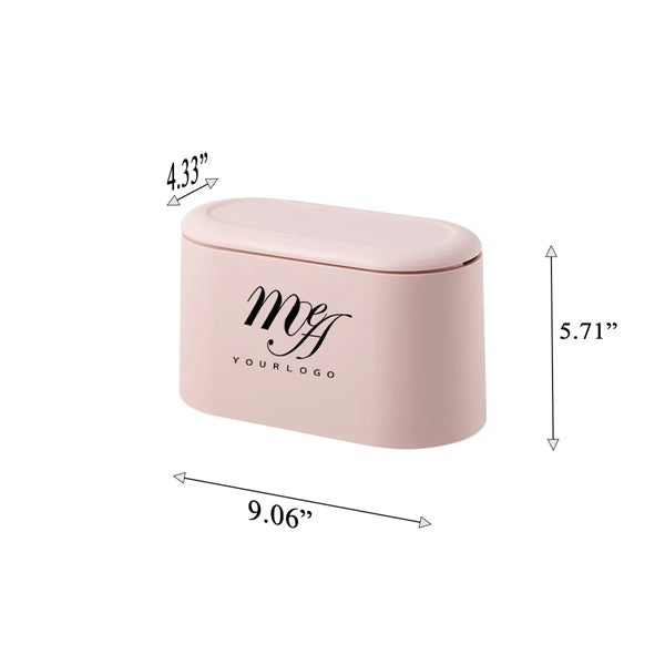 Press-type Wastepaper Basket Bucket PP & Double Layers
