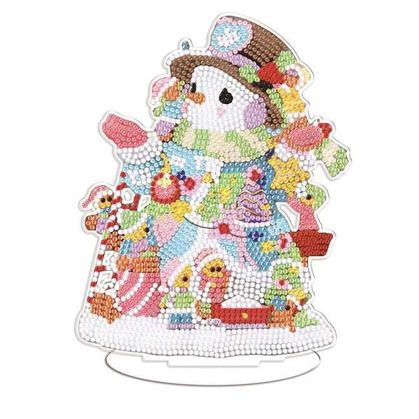Cross-border 5D sticker Diamond Christmas ornaments DIY poin