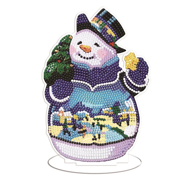 Cross-border 5D sticker Diamond Christmas ornaments DIY poin