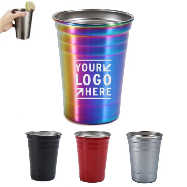 17 Oz Stainless Steel Pint Cup