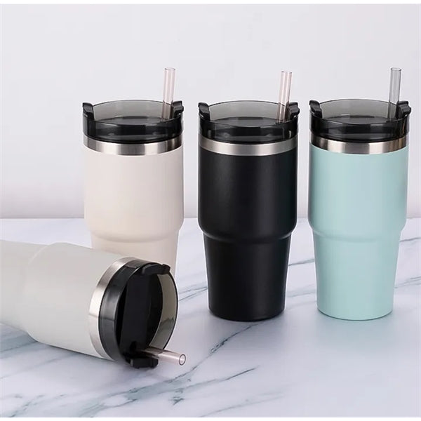 20oz Sports Insulated tumbler with straw and lid