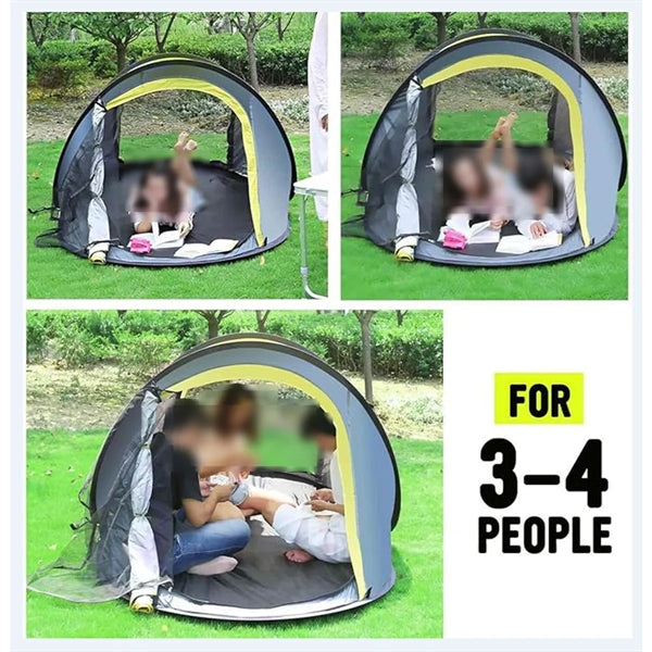 Outdoor Hiking Mountaineering Family Sun Shade Tent