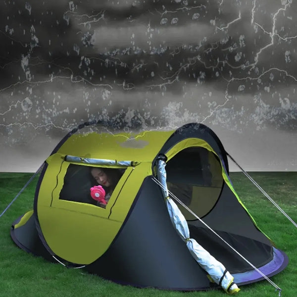Outdoor Hiking Mountaineering Family Sun Shade Tent