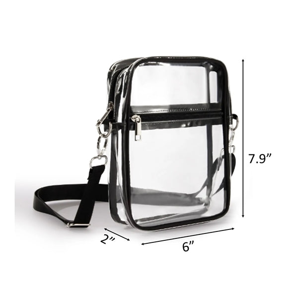 Clear Crossbody Purse Bag