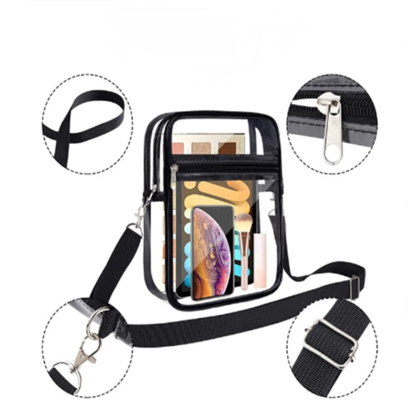 Clear Crossbody Purse Bag
