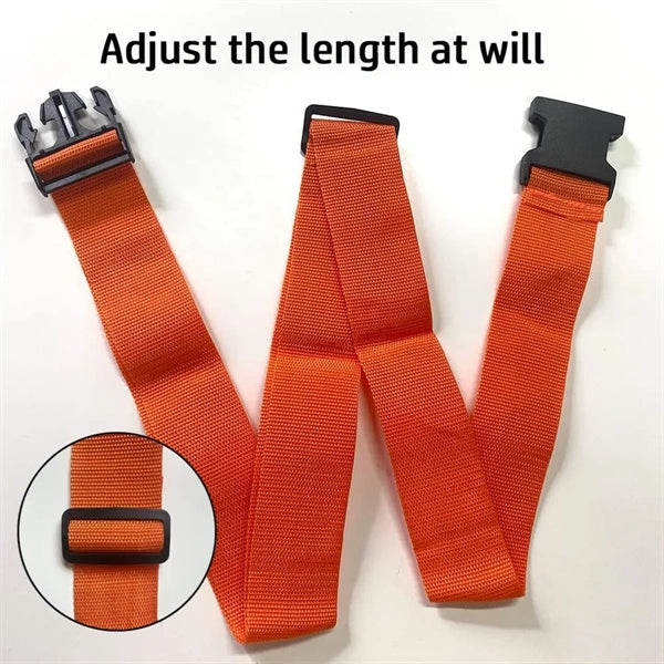 High Elastic Luggage Strap With Tag
