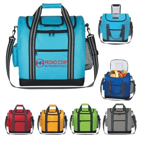 Luxury Custom Premium Insulated Flip Flap Cooler Lunch Bags