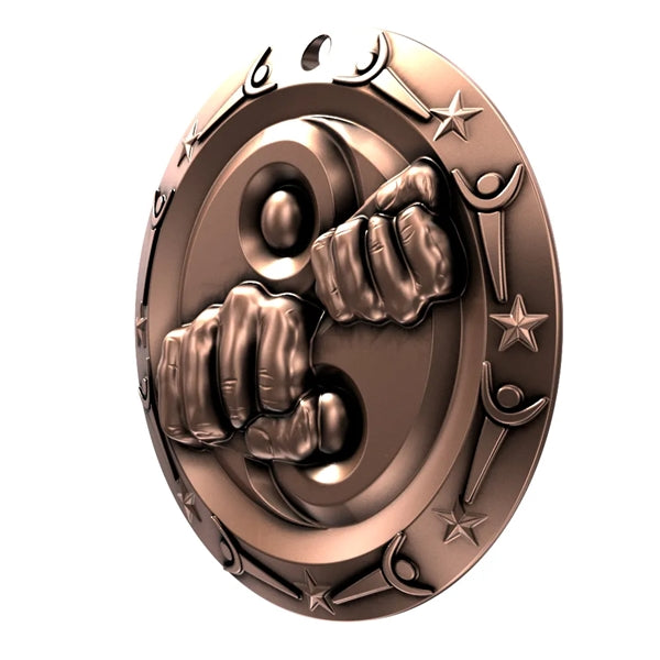 3'' World Class Martial Arts Medal
