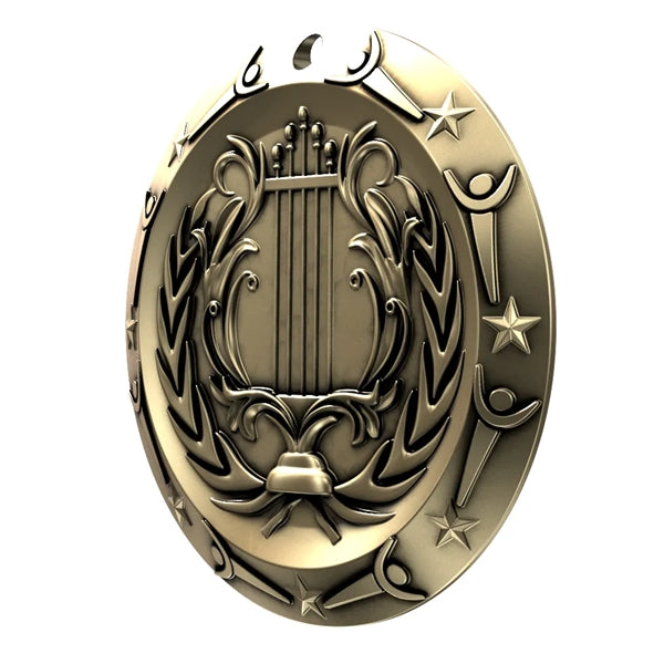 3'' Music Medal