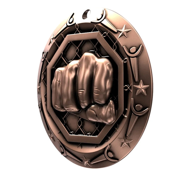 3'' World Class MMA Medal