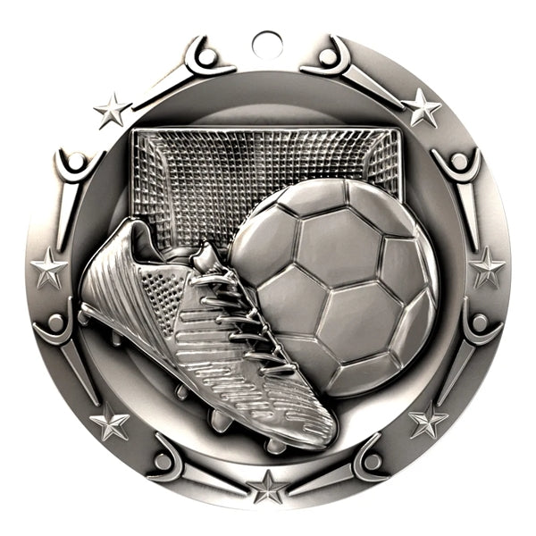 3'' World Class Soccer Medal