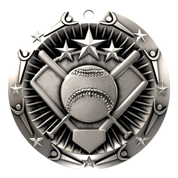 3'' World Class Softball Medallion