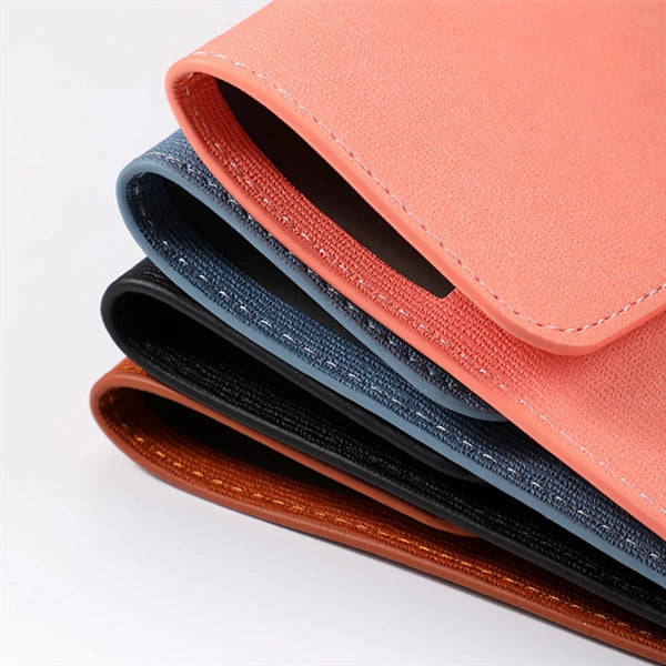 PU Leather A4 File Document Holder Waterproof Envelope Case