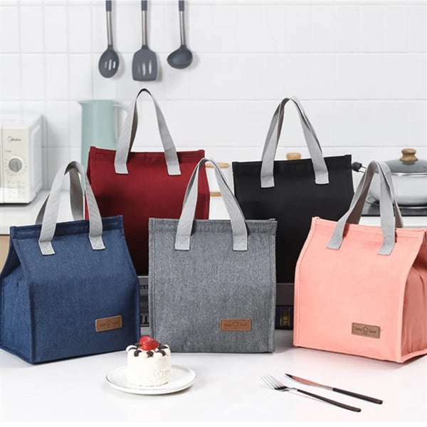 Lunch Cooler Bento Bag Food Insulated Picnic Tote Waterproof