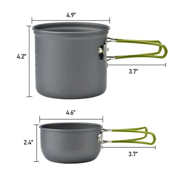 Portable Camping Cookware Set