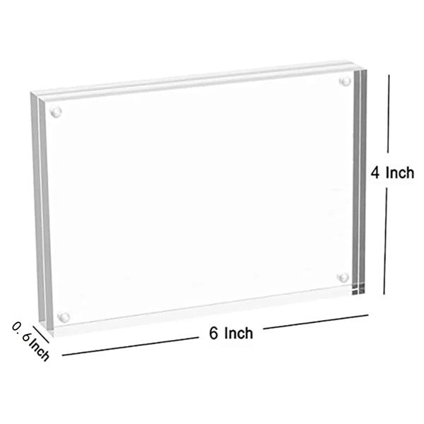4x6 Magnetic Acrylic Picture Frame