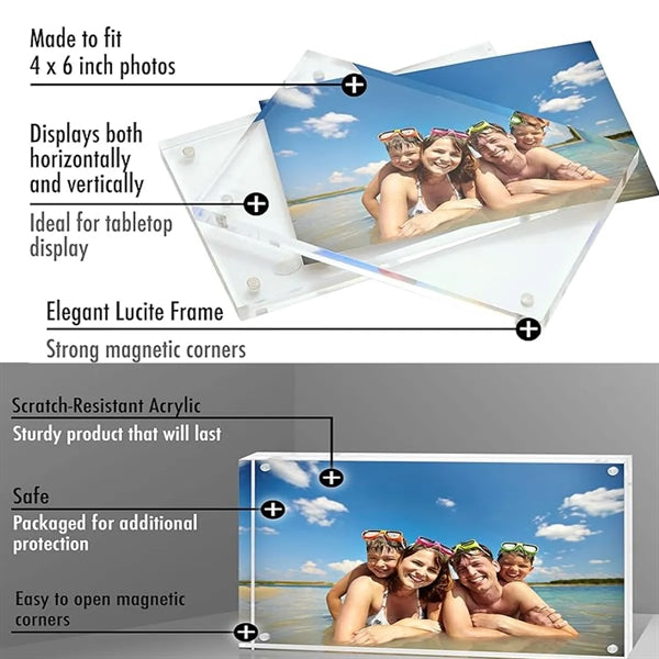 4x6 Magnetic Acrylic Picture Frame