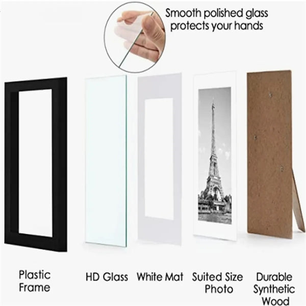 5" x 7" Rectangular Photo Picture Frame