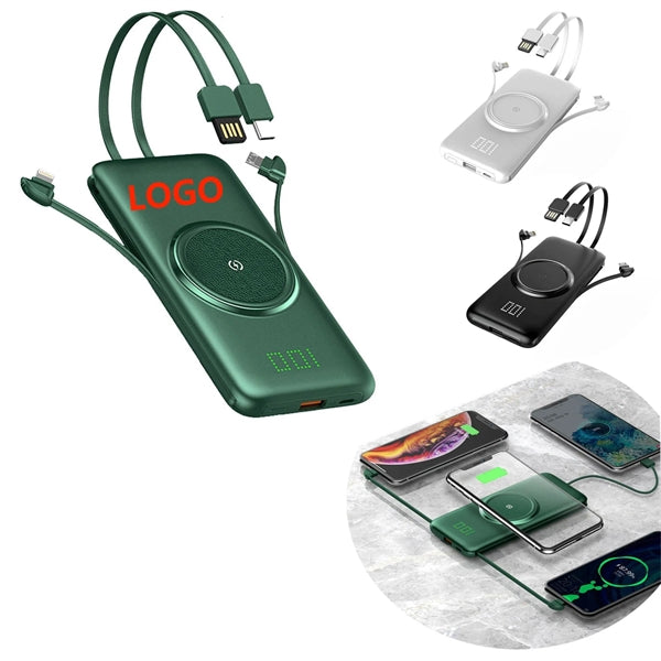 10000Mah Wireless Portable Charger Bank