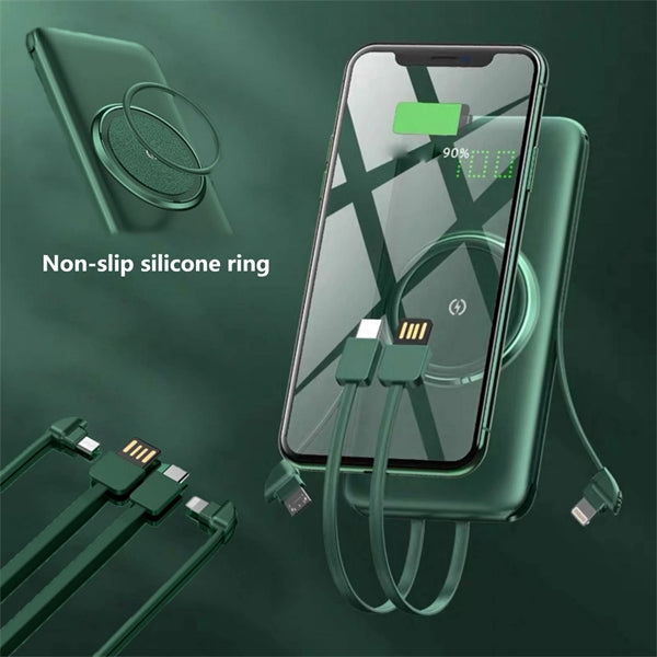 10000Mah Wireless Portable Charger Bank