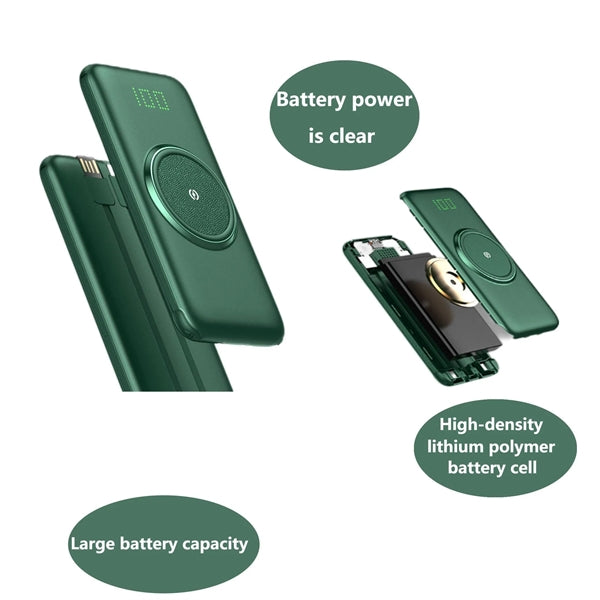10000Mah Wireless Portable Charger Bank