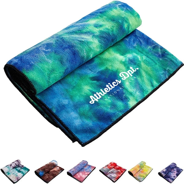 Tie-Dye Sports Microfiber Towel
