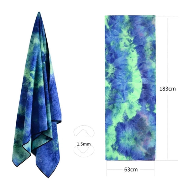 Tie-Dye Sports Microfiber Towel