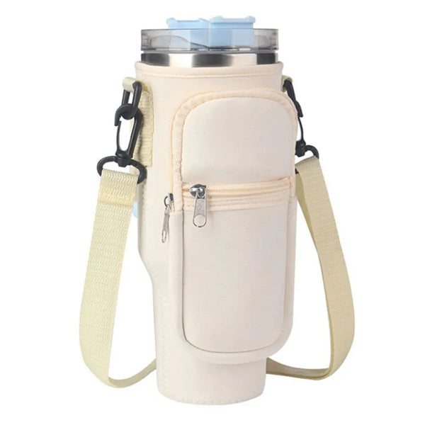 40 OZ Bottle Pouch Holder With Phone Pocket